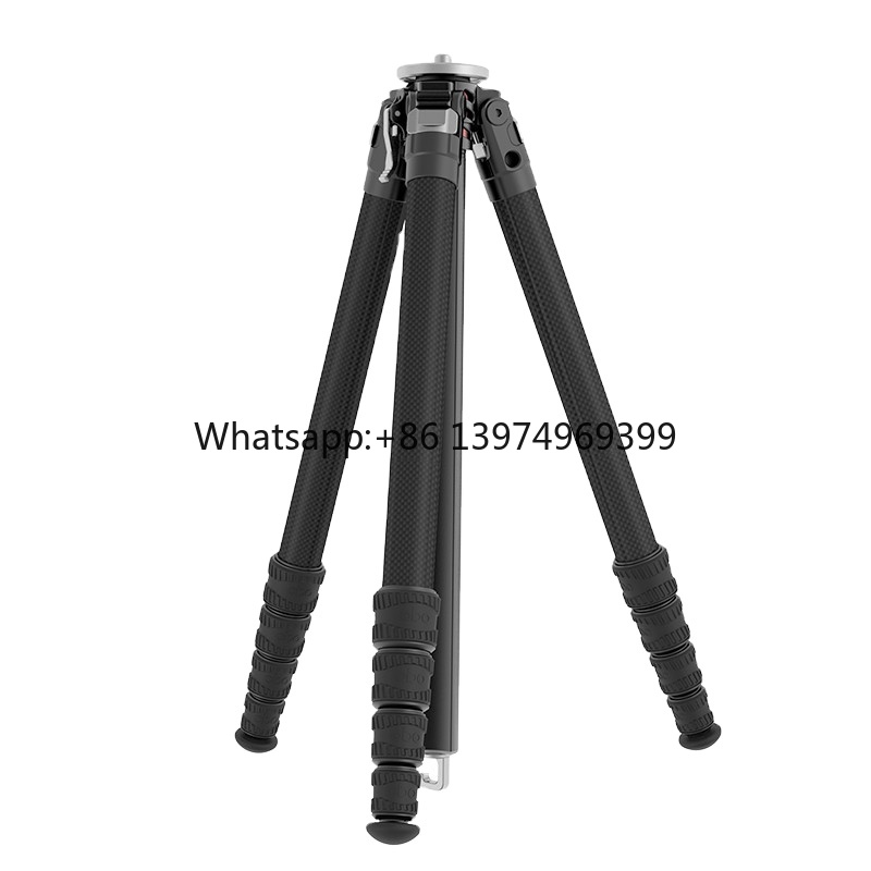 Camera Tripod Carbon - OBOプロフェッショナルカメラ三脚N255Dカーボンファイバー5段式写真撮影＆ビデオ撮影用写真機材