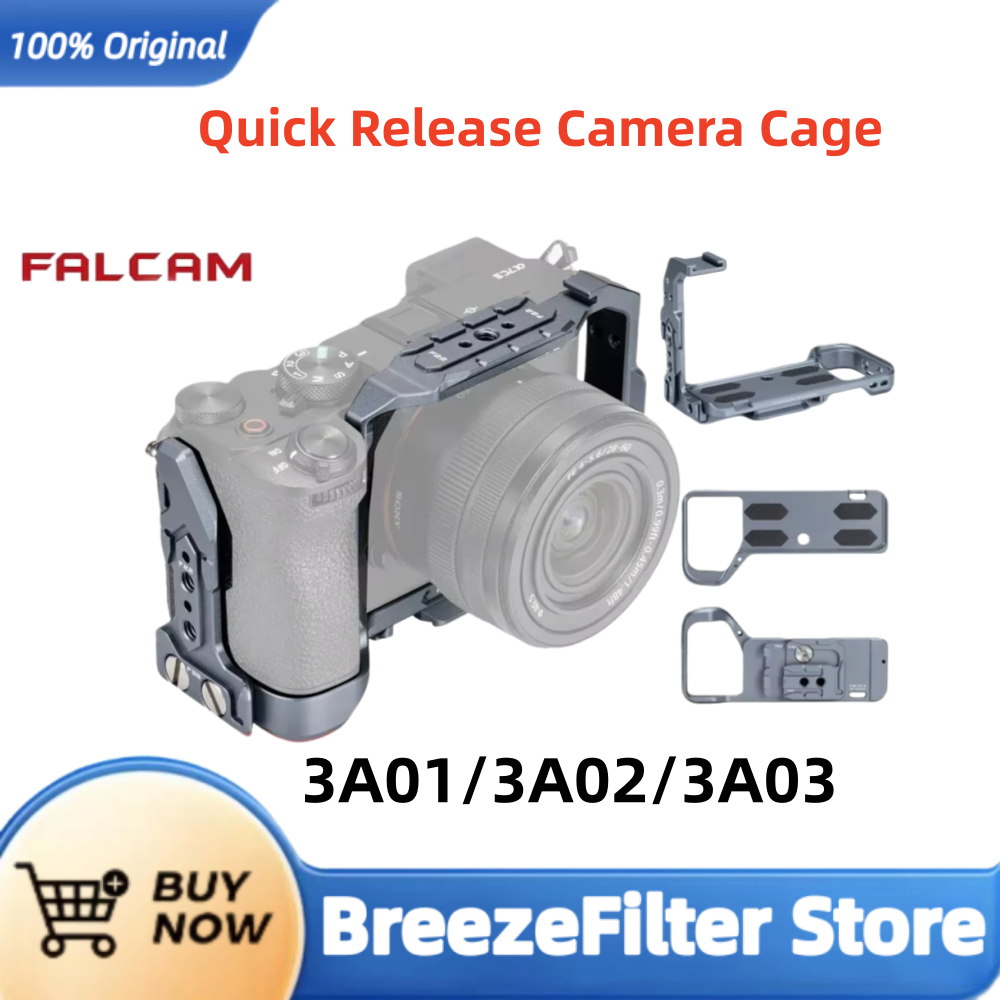 Camera Cage Baseplate - FALCAM F22&F38&F50 クイックリリースカメラケージ L ブラケット L