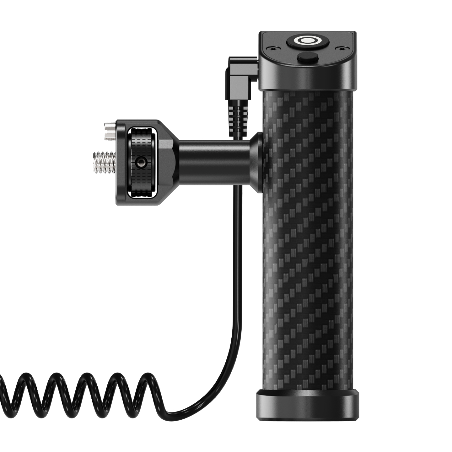 Camera Cage Baseplate - カメラケージトップ/サイドハンドルグリップ、トリガーシャッターコントロールケーブル付き、ソニー、キヤノン、ニコン、富士用、デジタル一眼レフカメラ用、カーボンファイバーグリップブラケット