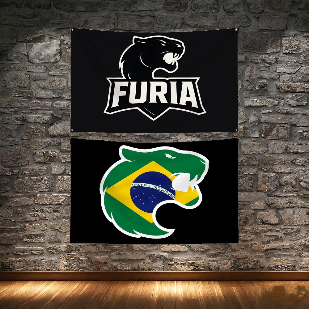 Photography Major - IEM Esports Panther F-FURIA メジャーフラッグ タペストリー