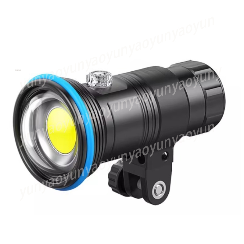Photography High Angle - M8000 8000LM 水中ダイビングビデオライト高 CRI 広角ドームカバー防水写真撮影フィルフラッシュランプ