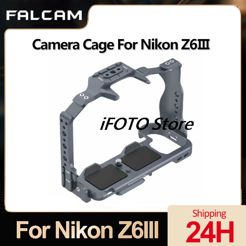 Camera Cage Baseplate - Falcam-カメラケージ拡張アクセサリ,nikon z6iii用f22,クイックリリース,lハンドル,サポートベースプレート,c00b4701,c00b4702,c00b4703