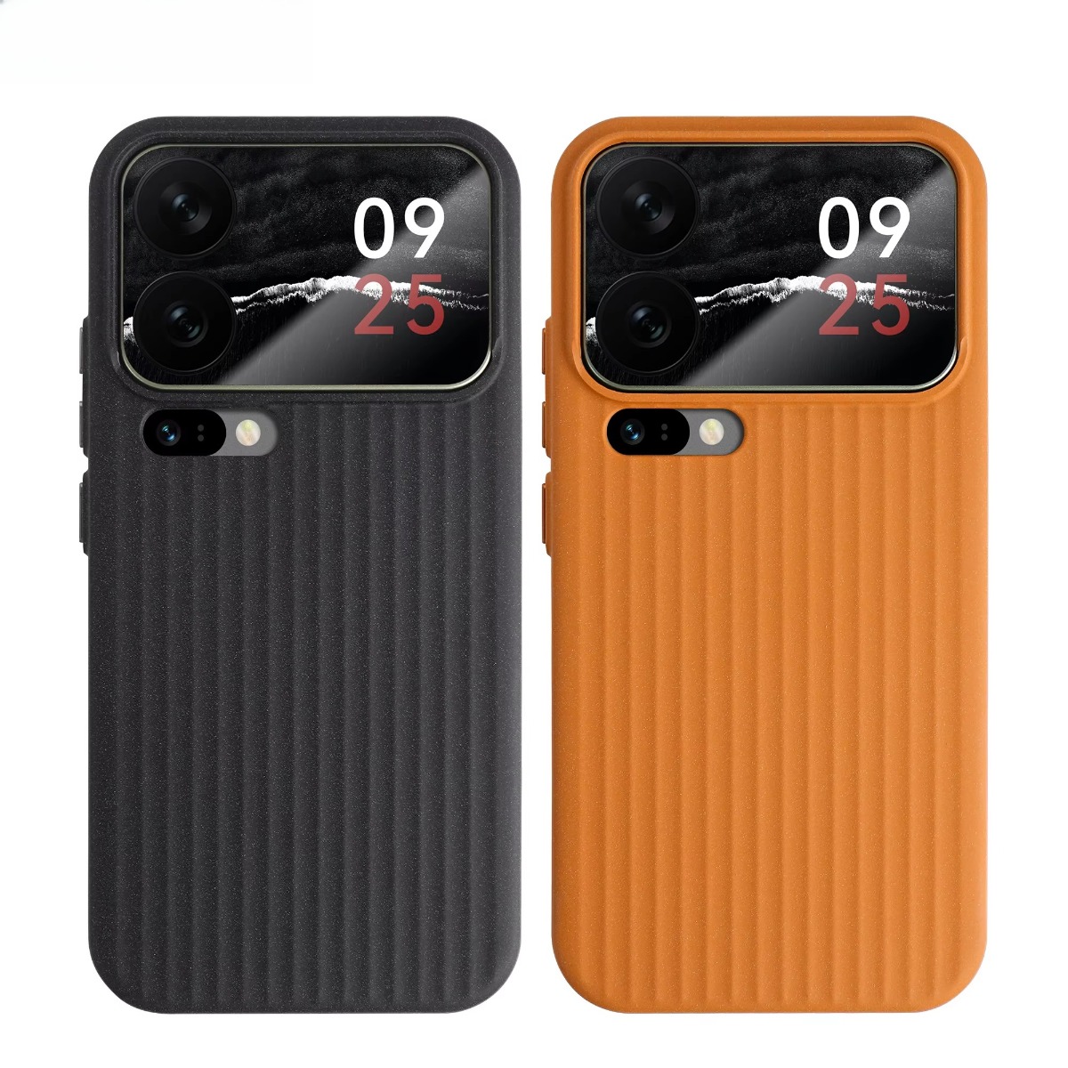 Photography Xiaomi 17 Ultra - ビジネスロックサンド波形マット磁気ケース Xiaomi 17 Pro Max 15