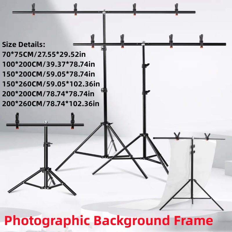 Backdrop Stand Kit - RP04 背景スタンド 写真撮影 ビデオ撮影 スタジオ 背景スタンド