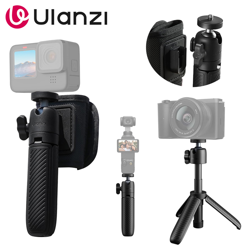 Xiaomi Photography Kit - Ulanzi MT88 三脚自撮り棒 ミニスタンド バックパッククリップ付き アクションカメラ