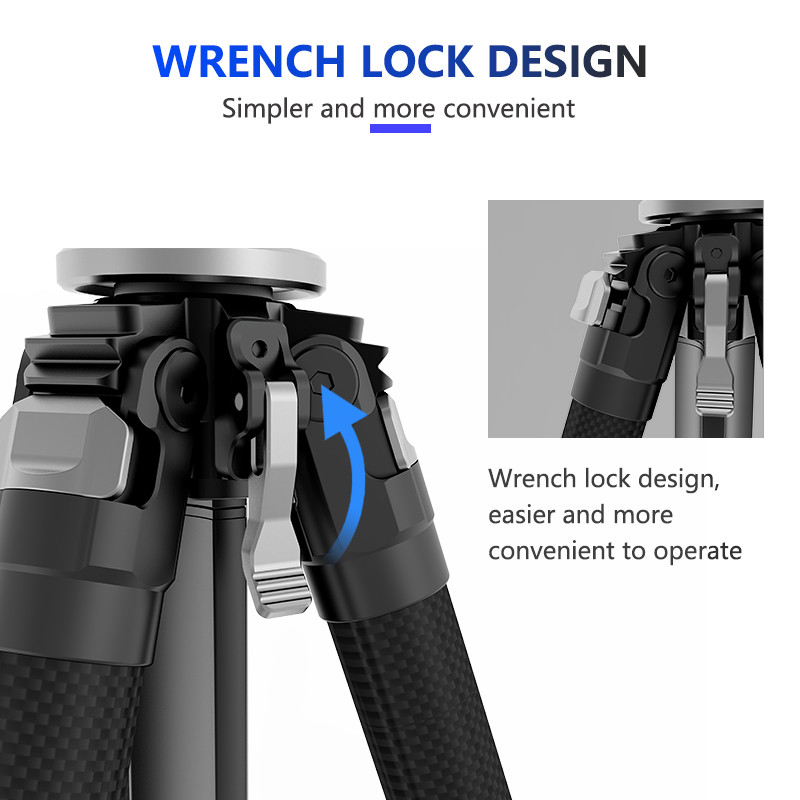 OBOプロフェッショナルカメラ三脚N255Dカーボンファイバ - Camera Tripod Carbon のレビューと価格