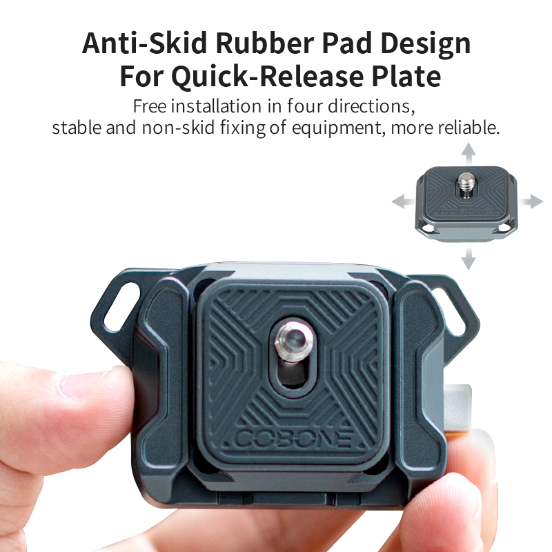 XILETU クイックリリースプレート ショルダーストラップ - Camera Cage Baseplate のレビューと価格