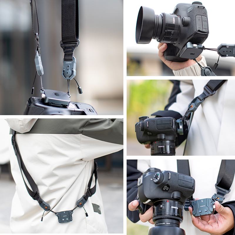 XILETU クイックリリースプレート ショルダーストラップ - Camera Cage Baseplate のレビューと価格