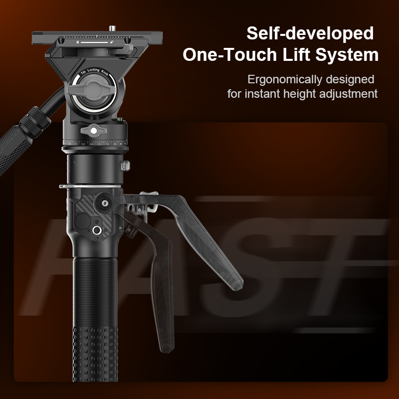 COMAN M1 PRO V5 ワンクリックリフティングカー - Camera Tripod Carbon のレビューと価格