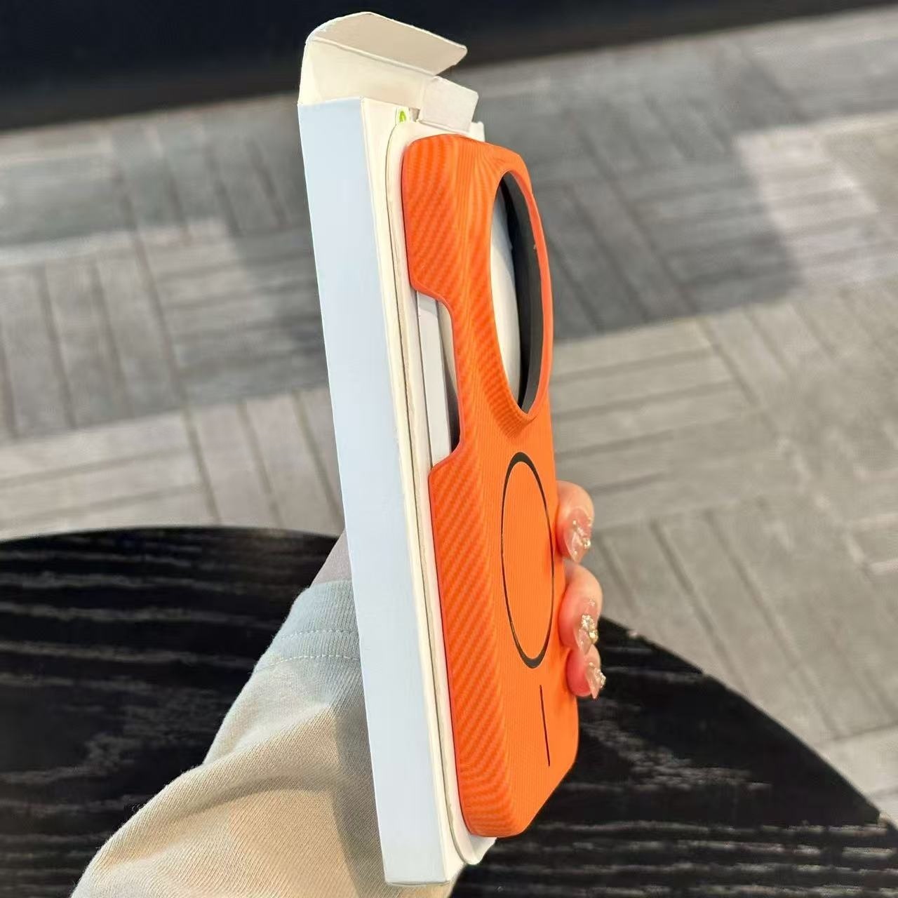 超薄型カーボンファイバープラスチック Magsafe 磁気ケ - Photography Xiaomi 17 Ultra のレビューと価格