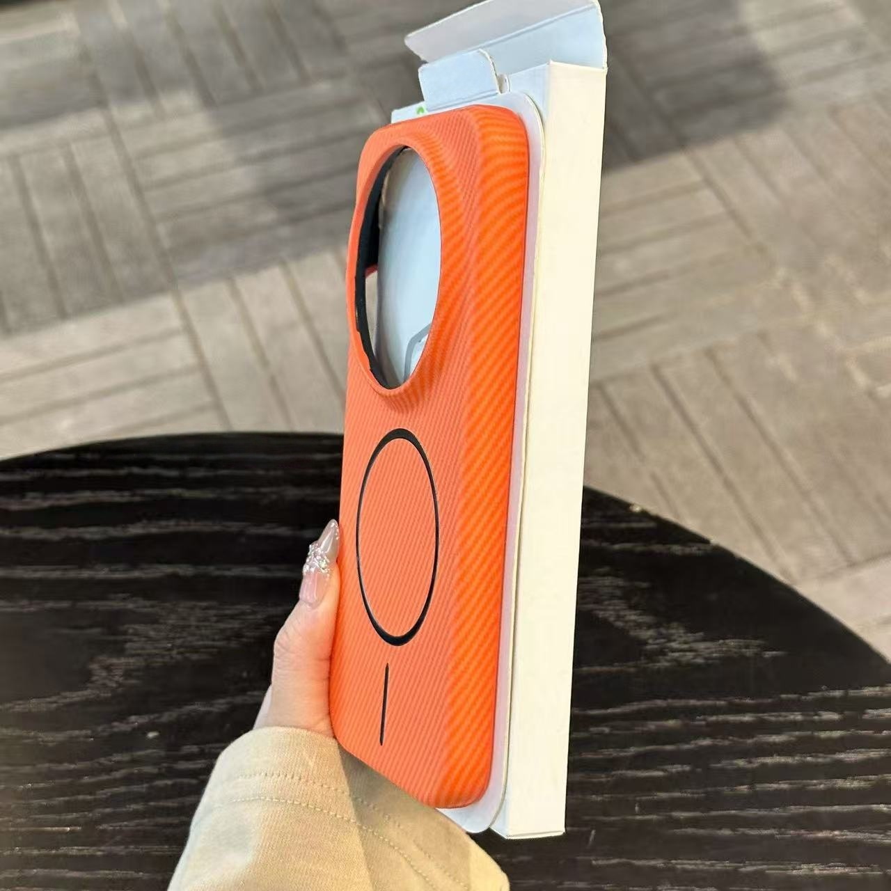 超薄型カーボンファイバープラスチック Magsafe 磁気ケ - Photography Xiaomi 17 Ultra のレビューと価格