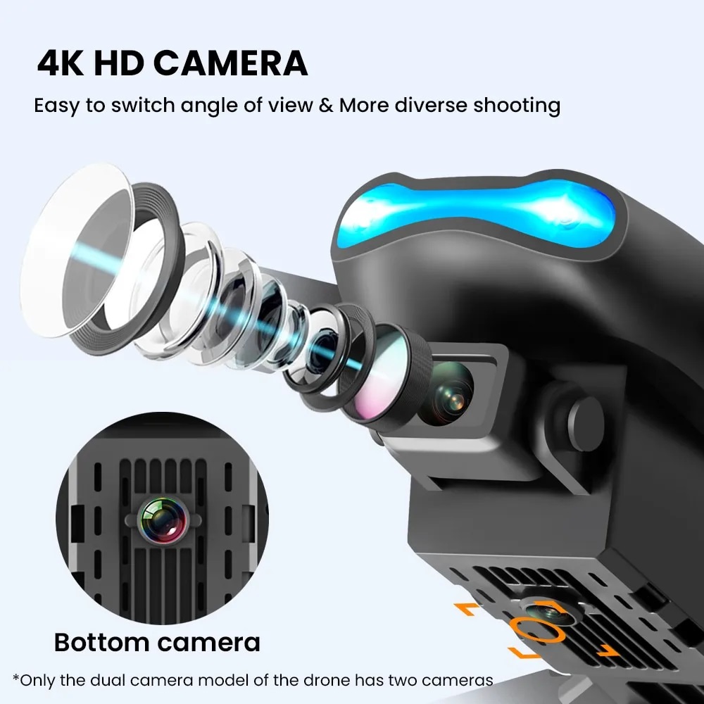 広角カメラ付き折りたたみ式ミニドローン,e99 k3 pro - Photography High Angle のレビューと価格