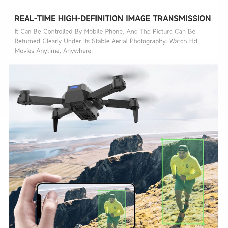 広角カメラ付き折りたたみ式ミニドローン,e99 k3 pro - Photography High Angle のレビューと価格