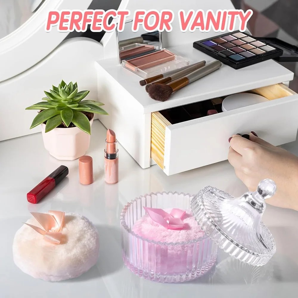 3 個のメイクアップオーガナイザーセットベルベットパウダーパ - Beauty Dish Softbox のレビューと価格
