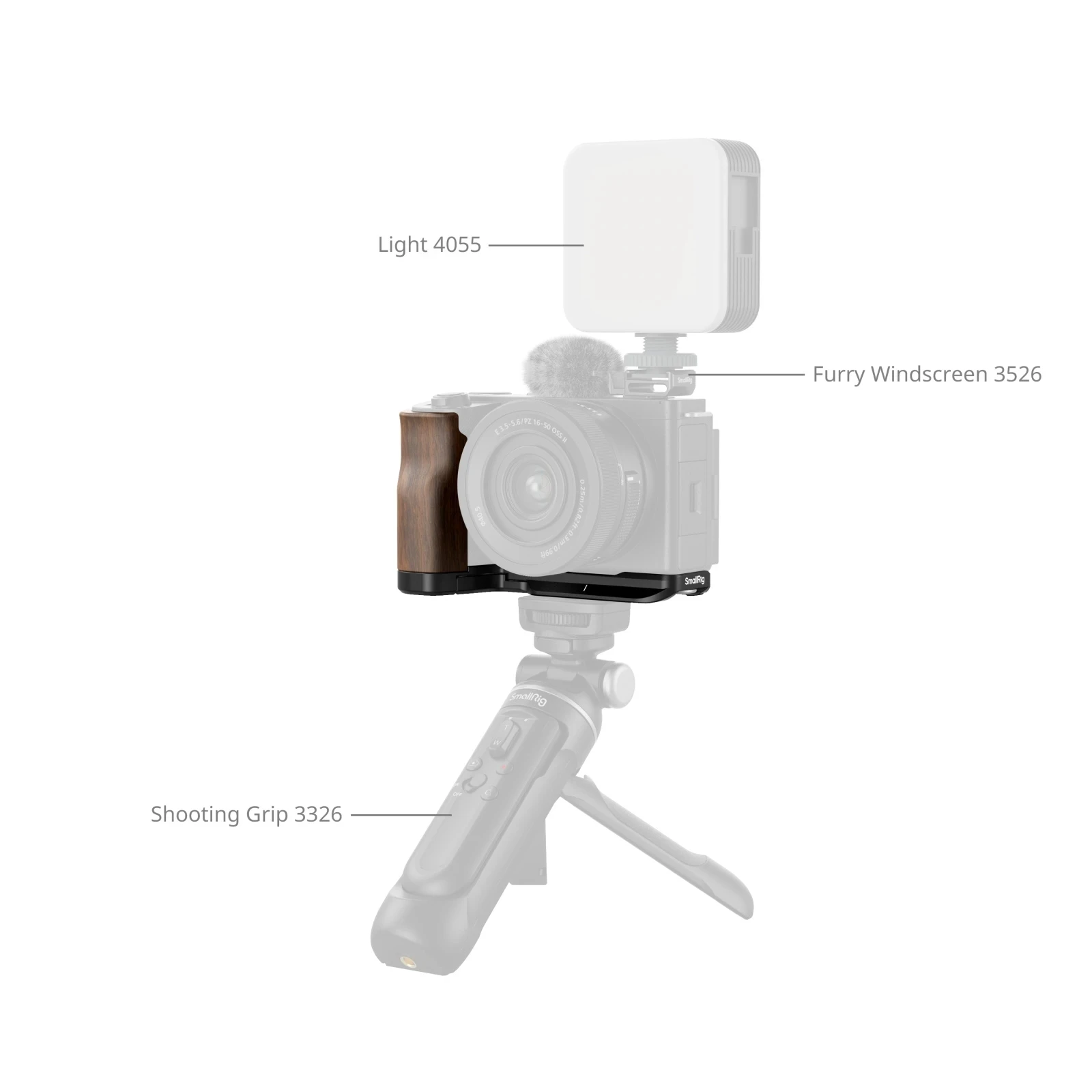 Smallrig HawkLock クイックリリースケージキ - Camera Cage Baseplate のレビューと価格