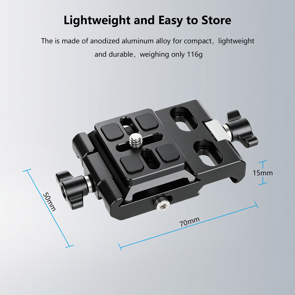 CAMVATE DSLR カメラ Arca タイプ クイック - Camera Cage Baseplate のレビューと価格