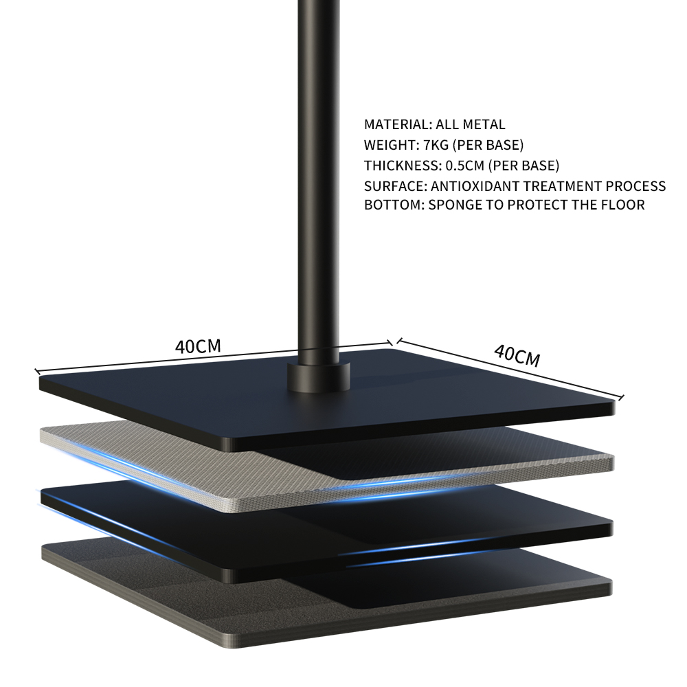2.4×3mヘビーデューティー背景スタンド、写真背景サポート - Backdrop Stand Kit のレビューと価格