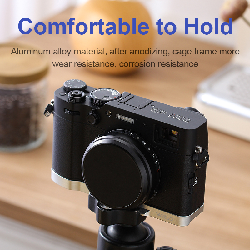 YANZUO クイックリリースプレートベース富士フイルム X - Camera Cage Baseplate のレビューと価格
