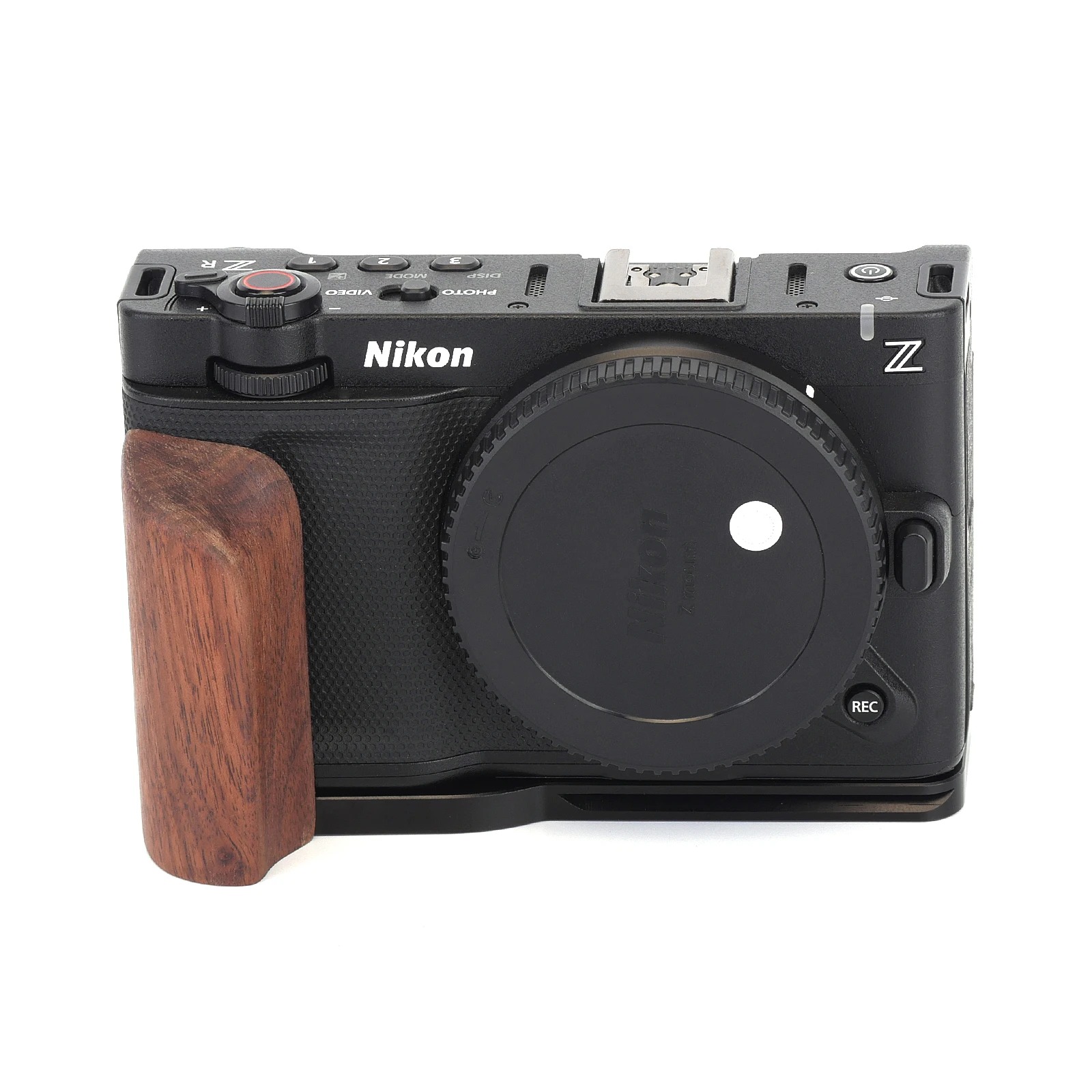 Nikon ZR カメラ用の最も適切な木製ハンドグリップ ア - Camera Cage Baseplate のレビューと価格