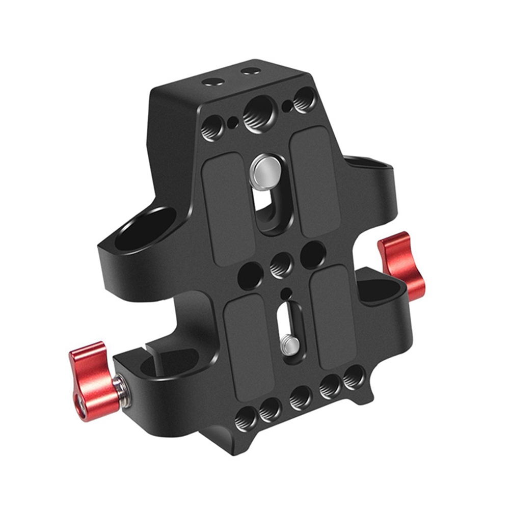 よく作られたユニバーサルベースプレート、デュアル15mmポー - Camera Cage Baseplate のレビューと価格