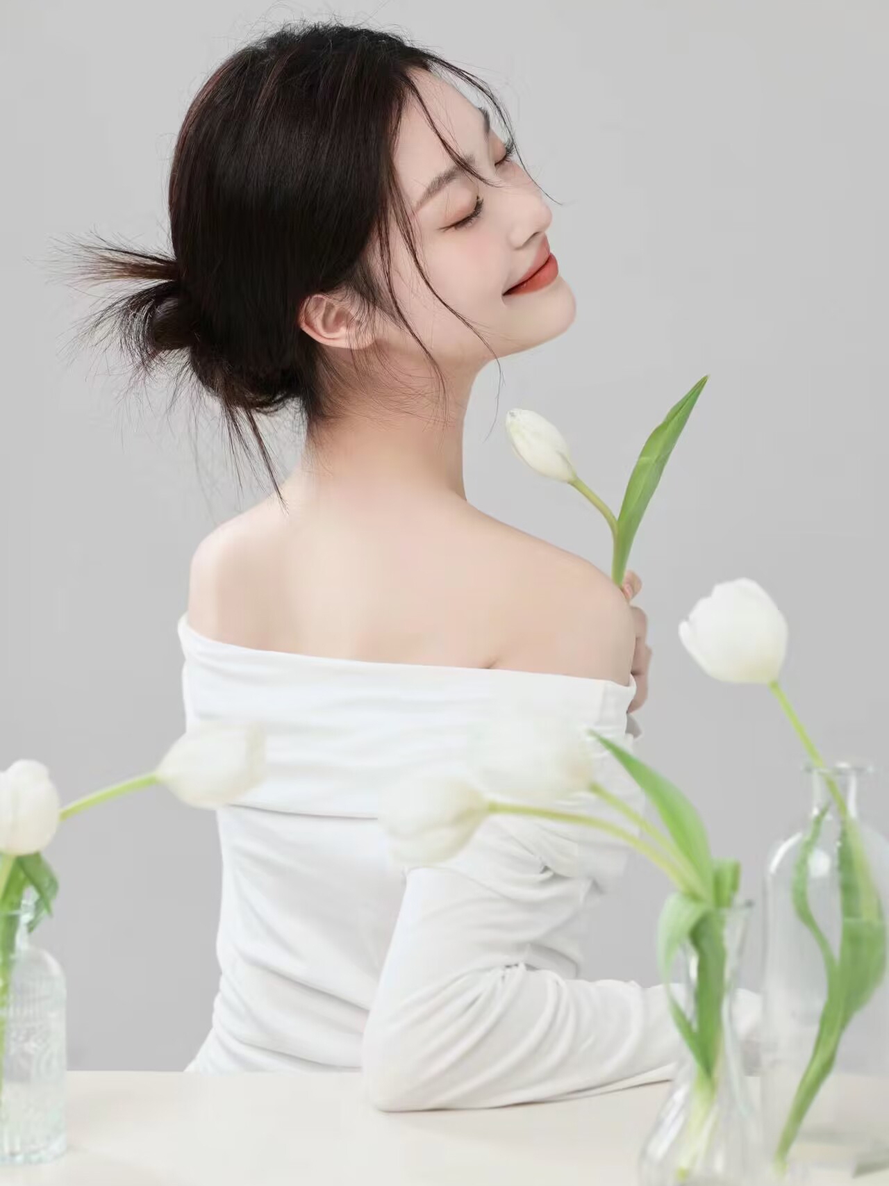 新着スタジオテーマ韓国スタイルライトオキシジェンガールトップ - Photography Studio のレビューと価格