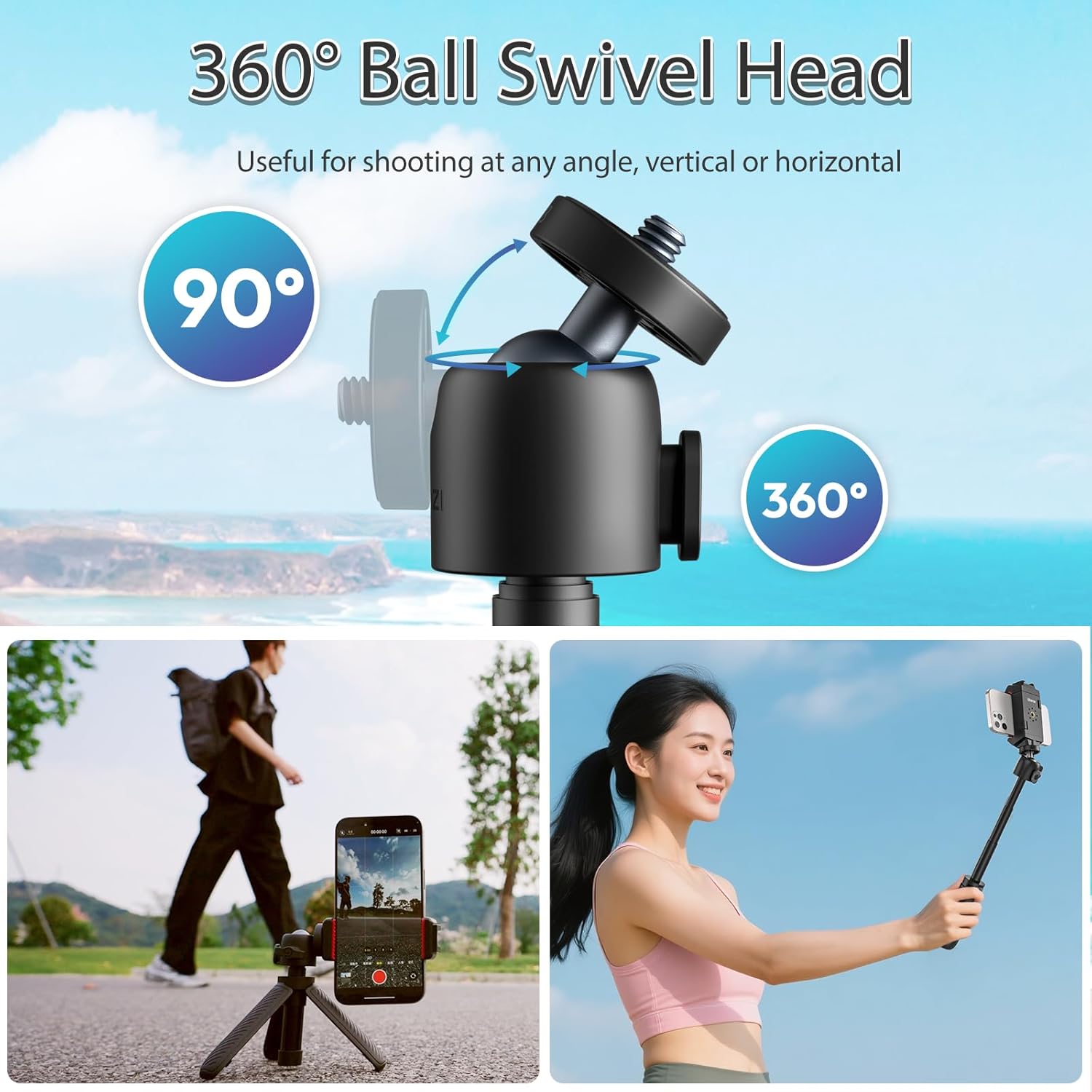 Ulanzi MT88 三脚自撮り棒 ミニスタンド バックパ - Xiaomi Photography Kit のレビューと価格