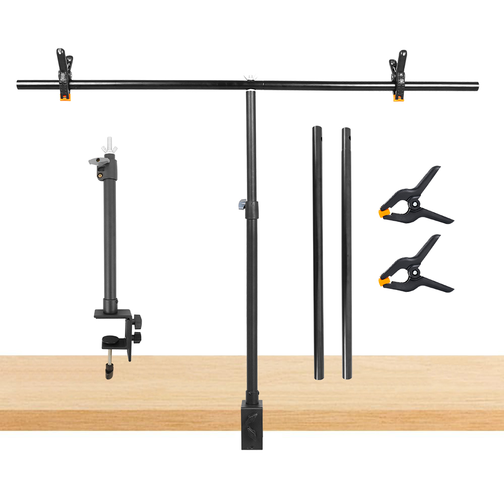 調整可能なT字型三脚,写真サポートシステム,写真スタジオ,紙 - Backdrop Stand Kit のレビューと価格