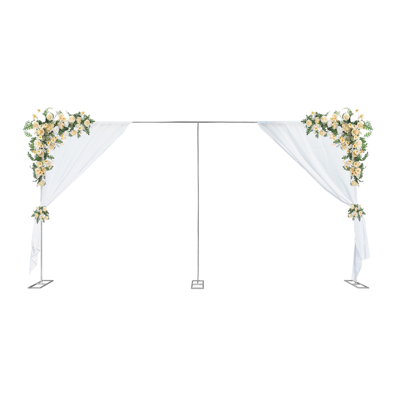 6×3m ウェディングパーティー用背景スタンドパイプキット  - Backdrop Stand Kit のレビューと価格