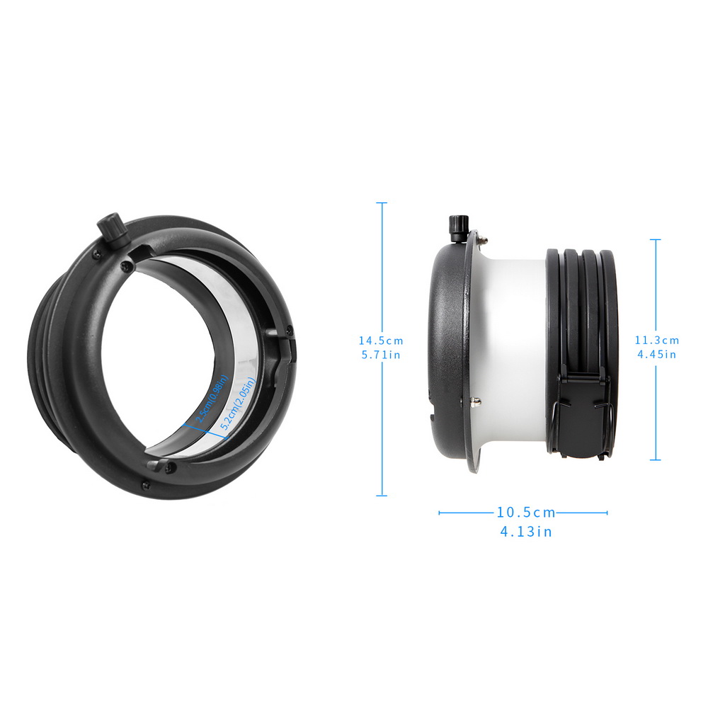Speedring アダプターヘッドから Bowens マウ - Beauty Dish Softbox のレビューと価格