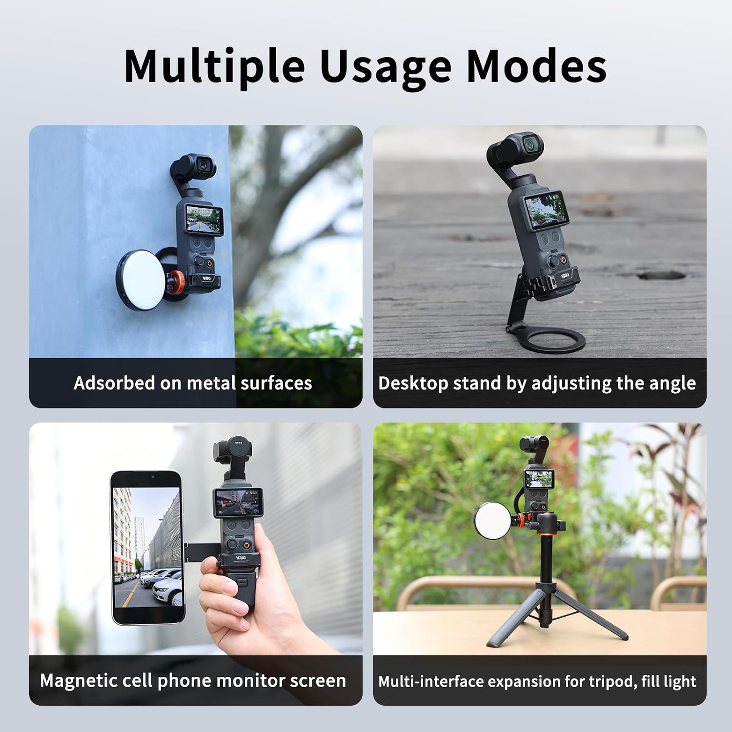 VRIG AC-103 マグネット式マウントスタンド DJI - Camera Tripod Carbon のレビューと価格