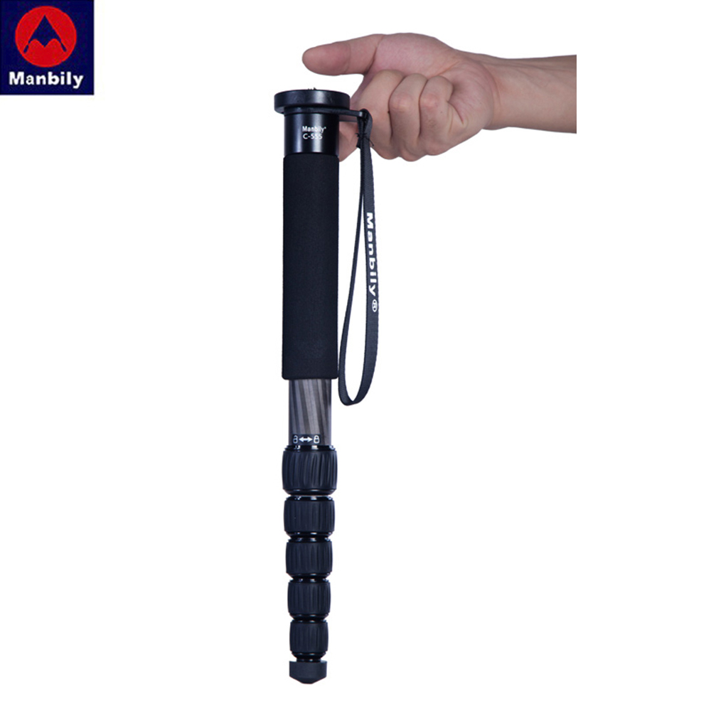 Manbily C-555 プロフェッショナルカーボンファイ - Camera Tripod Carbon のレビューと価格