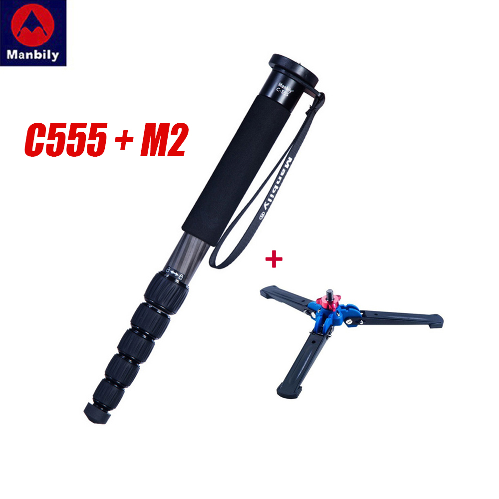 Manbily C-555 プロフェッショナルカーボンファイ - Camera Tripod Carbon のレビューと価格