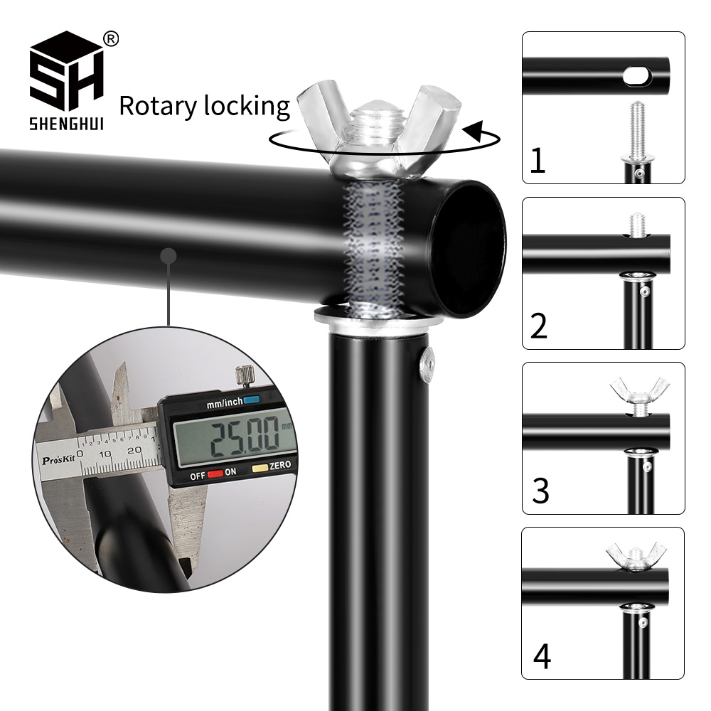 写真スタジオ背景撮影用バックドロップスタンド、バックドロップ - Backdrop Stand Kit のレビューと価格